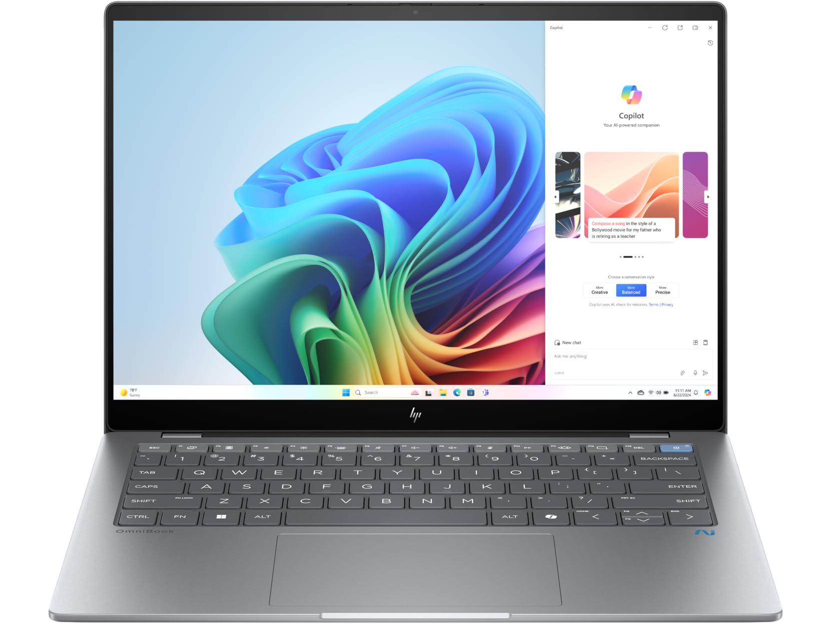Amazon.com: HP - OmniBook X 14-fe00 - Copilot+ PC - 14